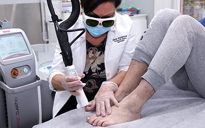 Laser Therapy on Fungus Nails